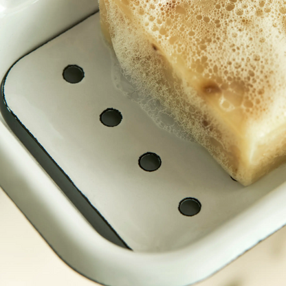 Enamel Wall Mounted Soap Dish