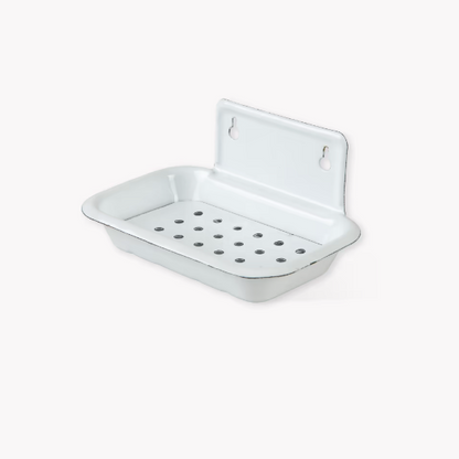 Enamel Wall Mounted Soap Dish