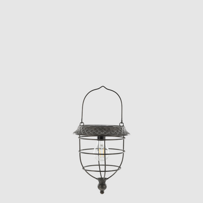 Antique Zinc Solar Lantern