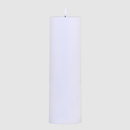 White LED Pillar Candle
