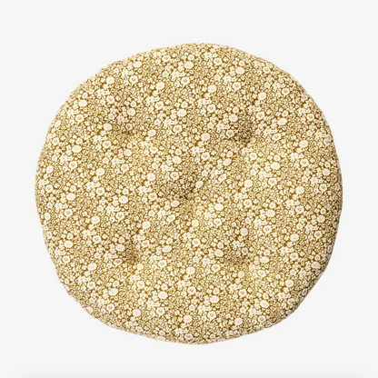 Caramel Floral Seat Pad