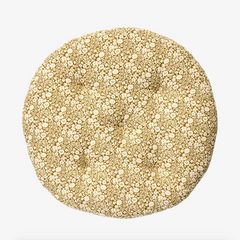 Caramel Floral Seat Pad