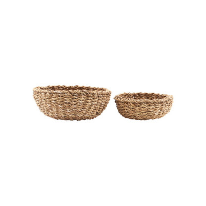Pair of Seagrass Bread Baskets
