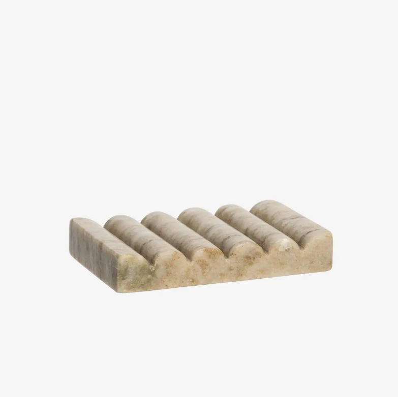 Carved Marble Soap Dish