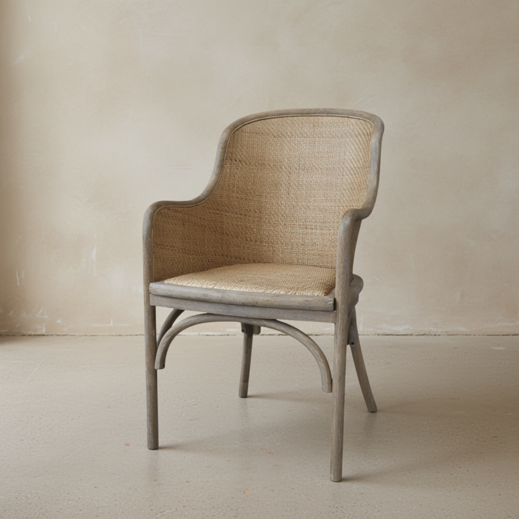 French Style Rattan Chair