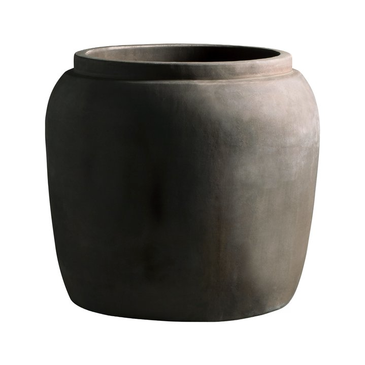 XXL Smoke Clay Jar - Design Vintage