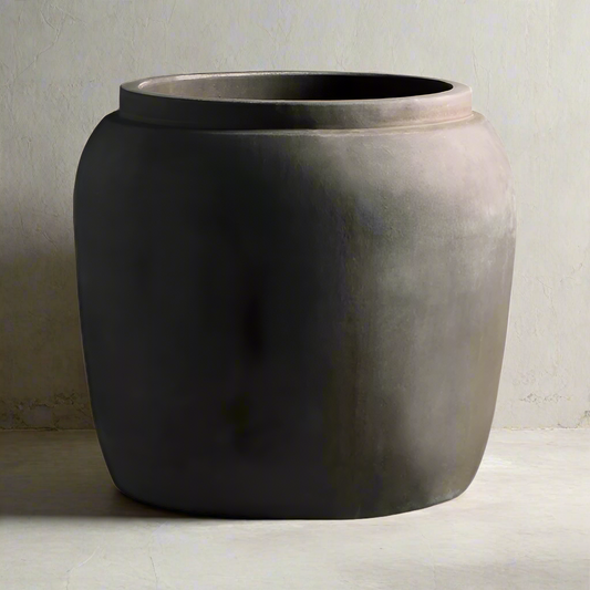 XXL Smoke Clay Jar - Design Vintage