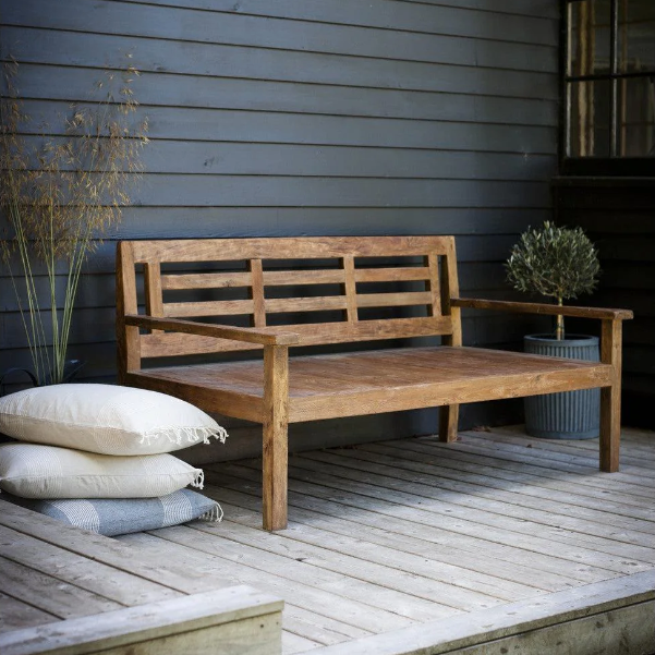 Yuni Teak Day Bed - Design Vintage