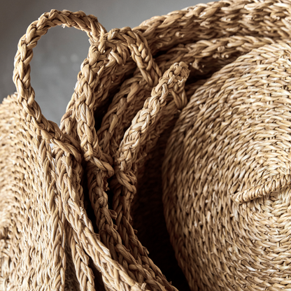 Set of Lidded Baskets - Design Vintage