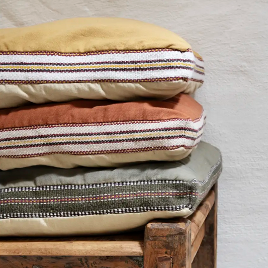 Side Stripe Mattress Cushion - Design Vintage