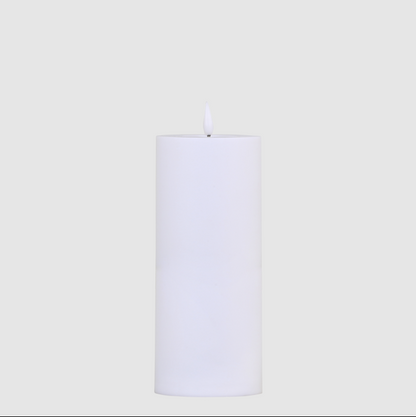 White LED Pillar Candle