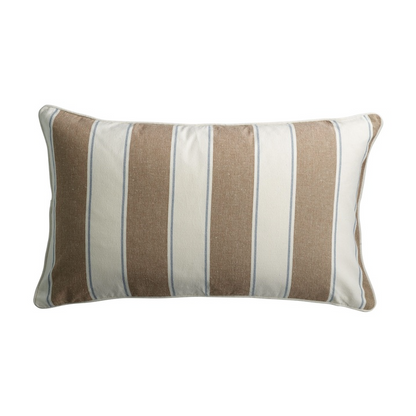 Caramel Stripe Cushion Cover