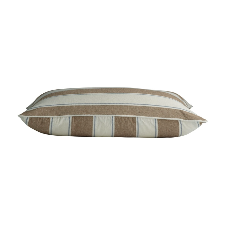 Caramel Stripe Cushion Cover