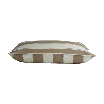 Caramel Stripe Cushion Cover