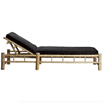 Bamboo Sunbed With Cushion