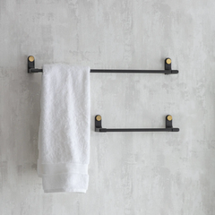 Matt Black Towel Rails