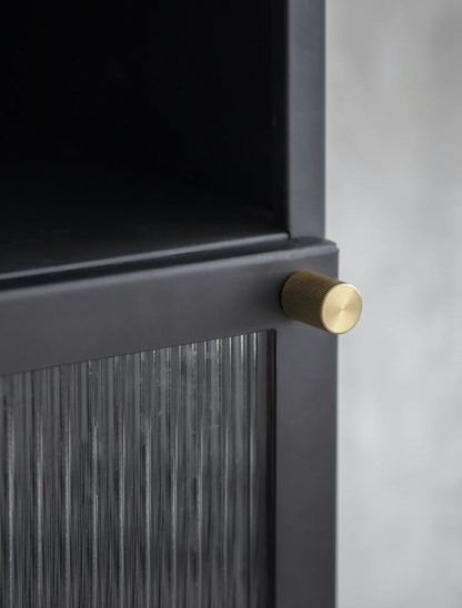 Black Steel Bathroom Cabinet - Design Vintage