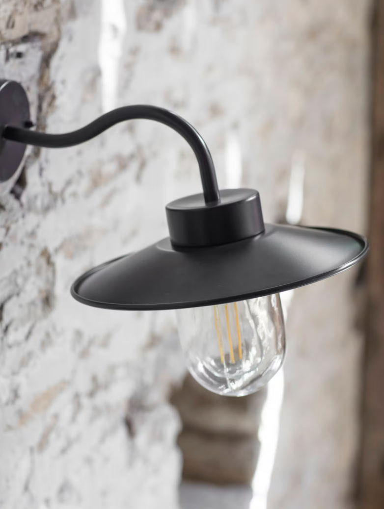Swan Neck Outdoor Wall Light - Design Vintage