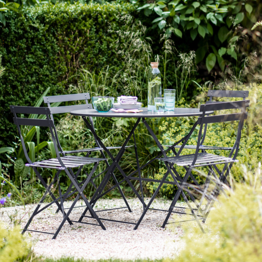 Carbon Bistro Dining Set - Design Vintage