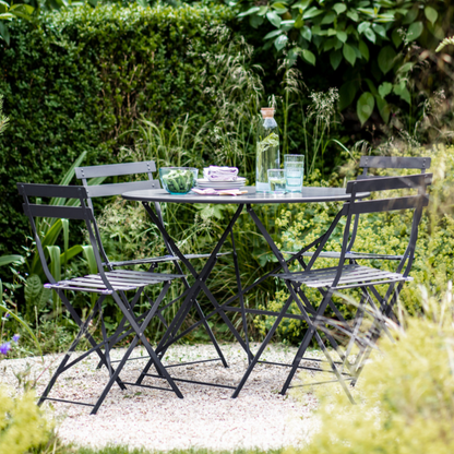 Carbon Bistro Dining Set - Design Vintage