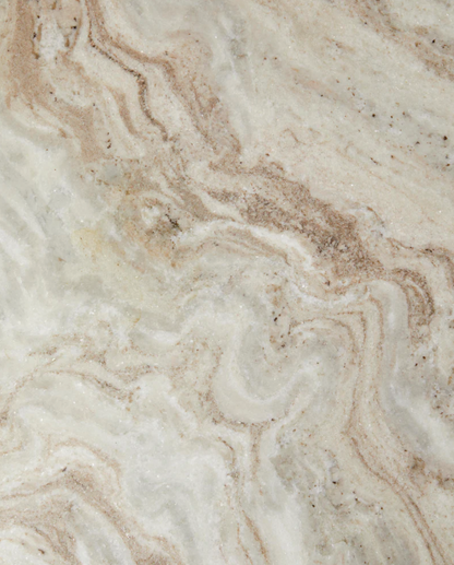 Ecru Marble Dining Table - Design Vintage