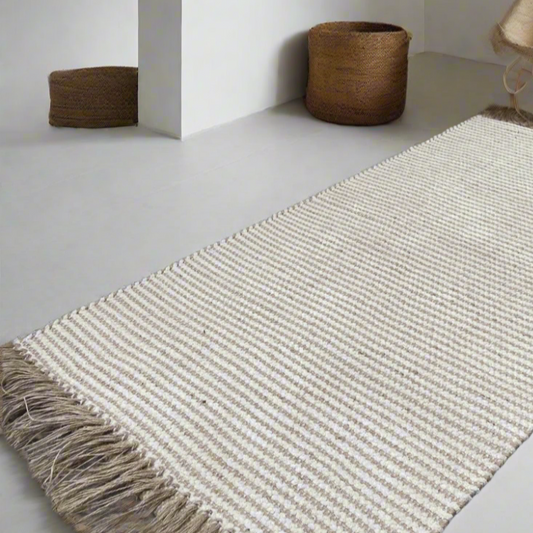 Cotton & Jute Rug - Design Vintage