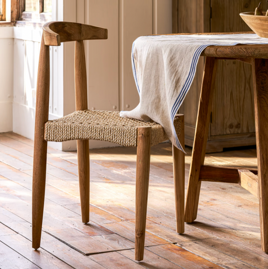 Set of Reclaimed Teak Chairs