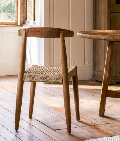 Set of Reclaimed Teak Chairs