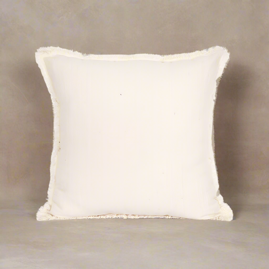 Ivory Frill Cushion