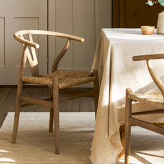 Set of Ash Wishbone Chairs