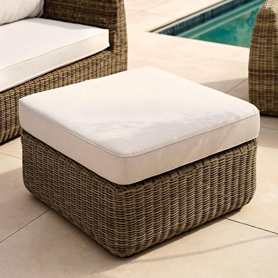 Mallorca Outdoor Ottoman - Ex Display