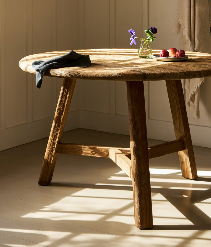 Reclaimed Teak In/Outdoor Table - Design Vintage