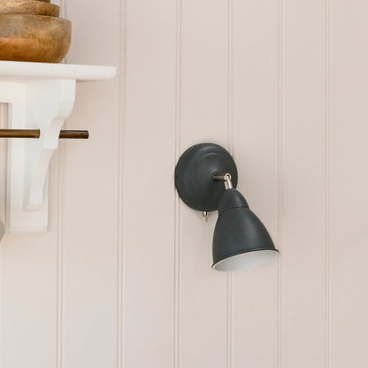 Carbon Steel Wall Light - Design Vintage