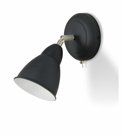 Carbon Steel Wall Light - Design Vintage