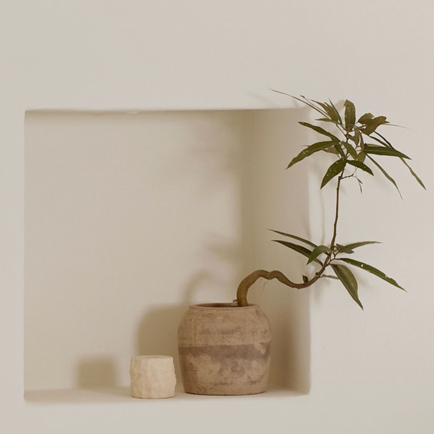 Sand Clay Jar - Design Vintage