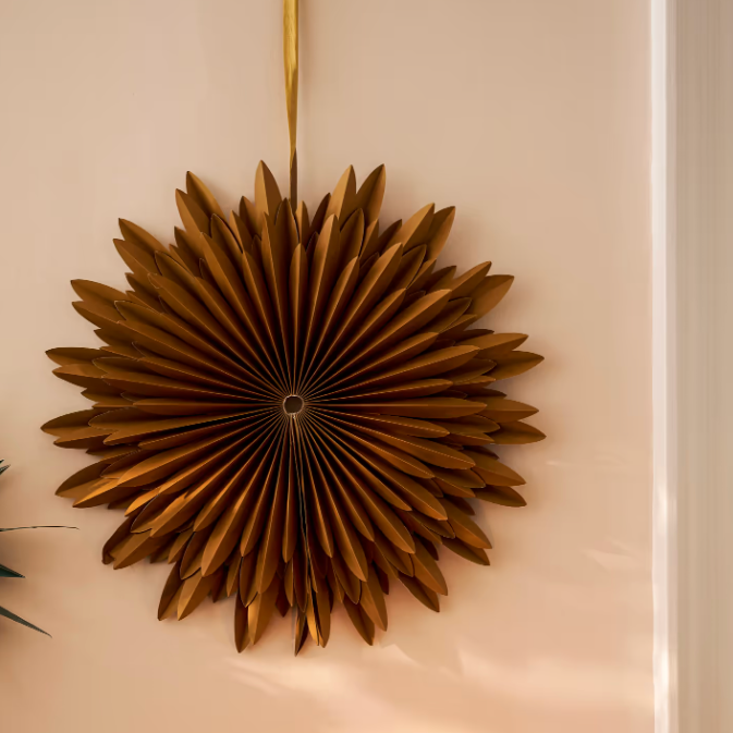 Nutmeg Layered Christmas Star