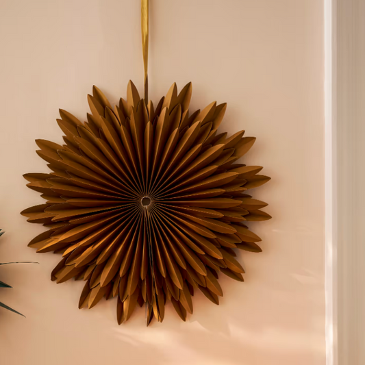 Nutmeg Layered Christmas Star