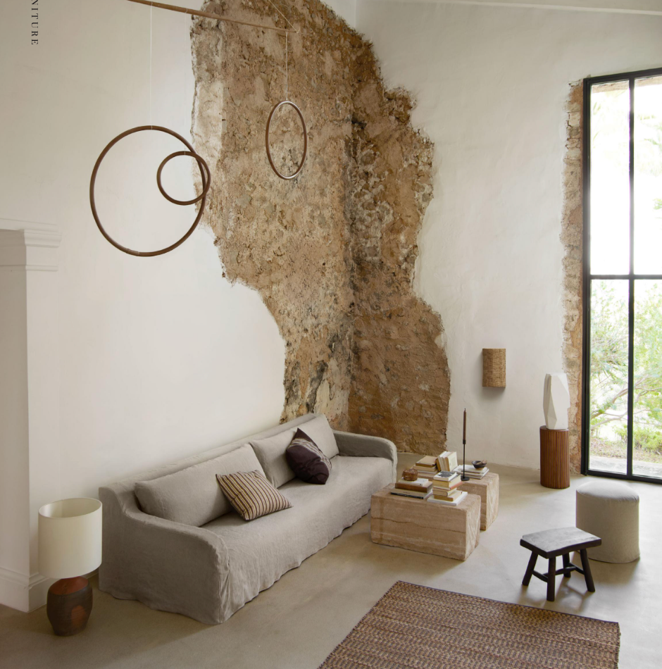 Curve Linen Sofa Collection - Design Vintage