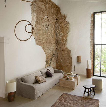 Curve Linen Sofa Collection - Design Vintage