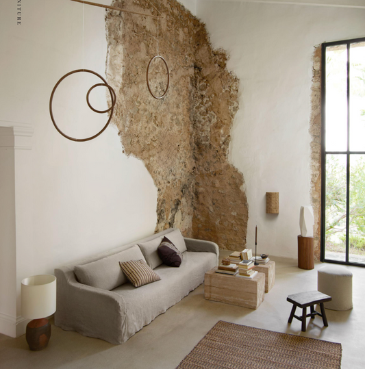 Curve Linen Sofa Collection