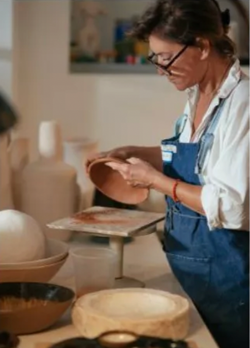 Set of Cycle Stoneware Bowls - Design Vintage