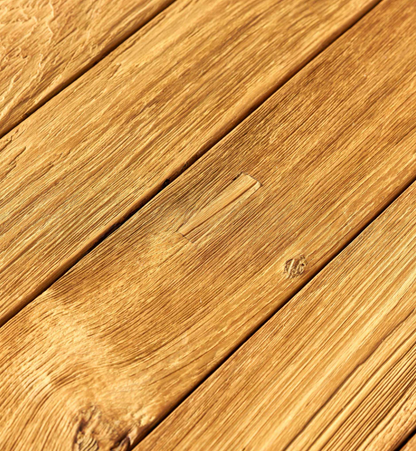 Reclaimed Teak Slatted Outdoor Table - Design Vintage