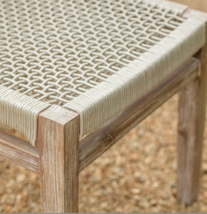 Solid Acacia Wood Outdoor Chairs - Design Vintage