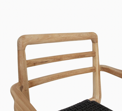 Solid Teak Outdoor Arm Chair