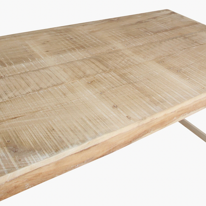 Limewash Folding Dining Table - Design Vintage