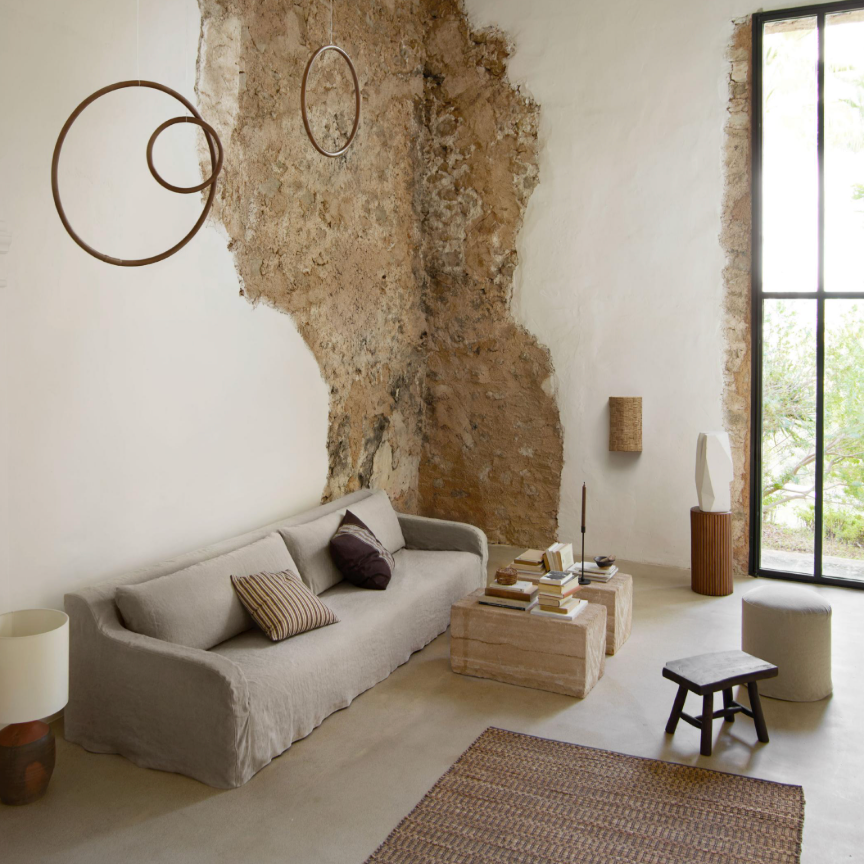Curve Linen Sofa Collection
