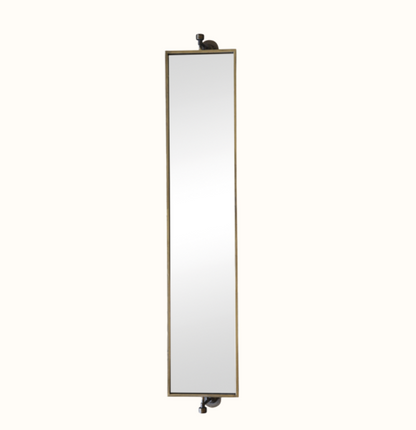 Antique Brass Swivel Mirrors - Design Vintage