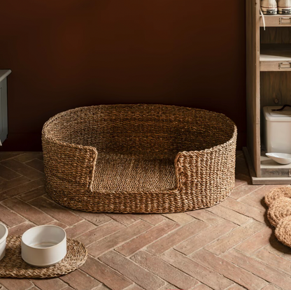 Seagrass Dog Bed - Design Vintage
