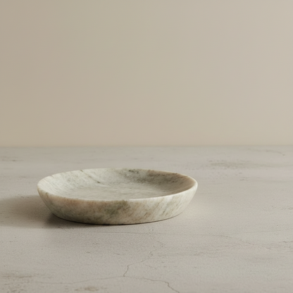 Beige Marble Dish