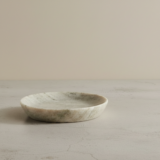 Beige Marble Dish